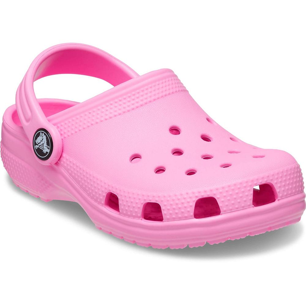 Pink Girls' Crocs Toddler Classic Clogs | NZ 1564RVDW